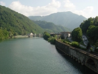 Ponte del Diavolo a valle, ferrovia Ponte del Diavolo a valle, ferrovia